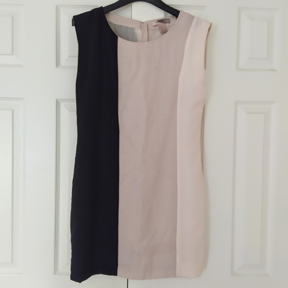 *SALE* Colorblock Sleeveless Lined Dress - Picture 5 of 9